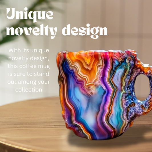 🔥2025 HOT SALE ✨️ New Mineral Crystal Coffee Mugs☕