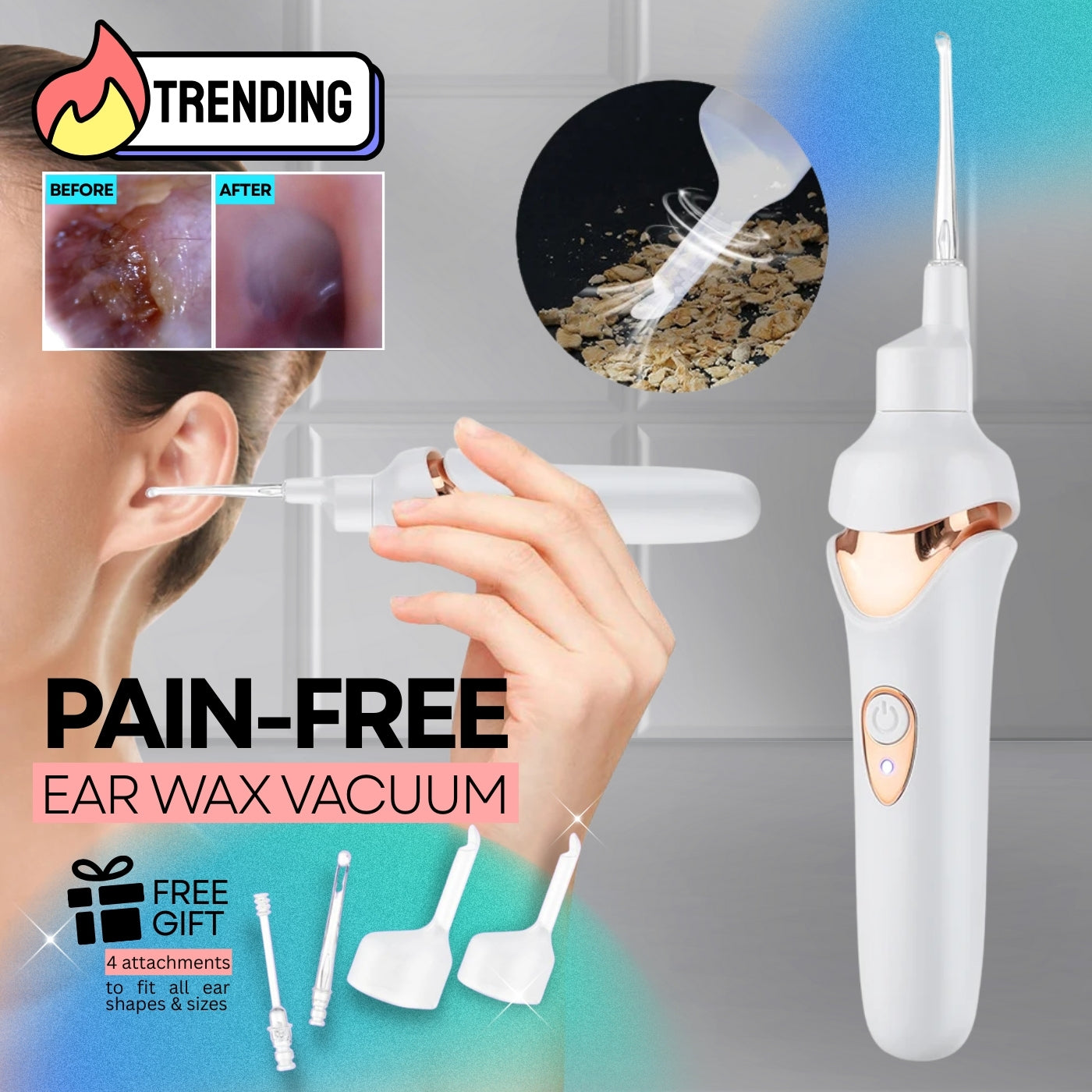 Earwax Vacuum – Safe & Painless Cleaning