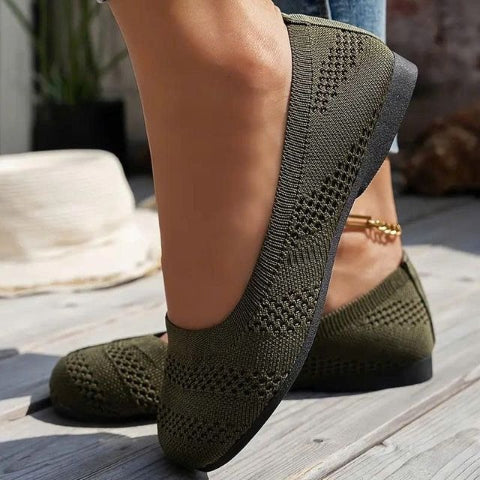 Knit Loafers - All-Season Comfortable Shoes