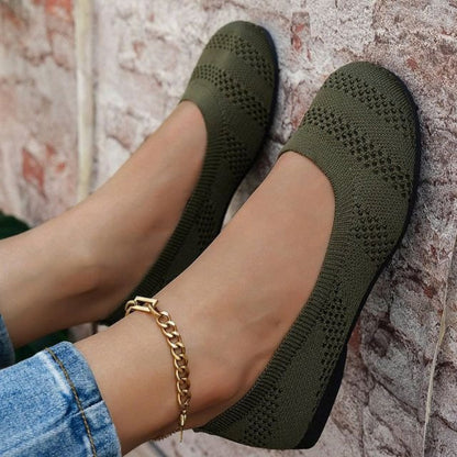 Knit Loafers - All-Season Comfortable Shoes