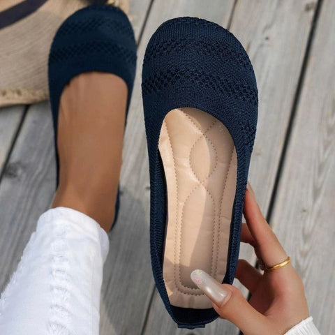 Knit Loafers - All-Season Comfortable Shoes
