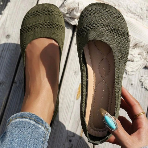 Knit Loafers - All-Season Comfortable Shoes