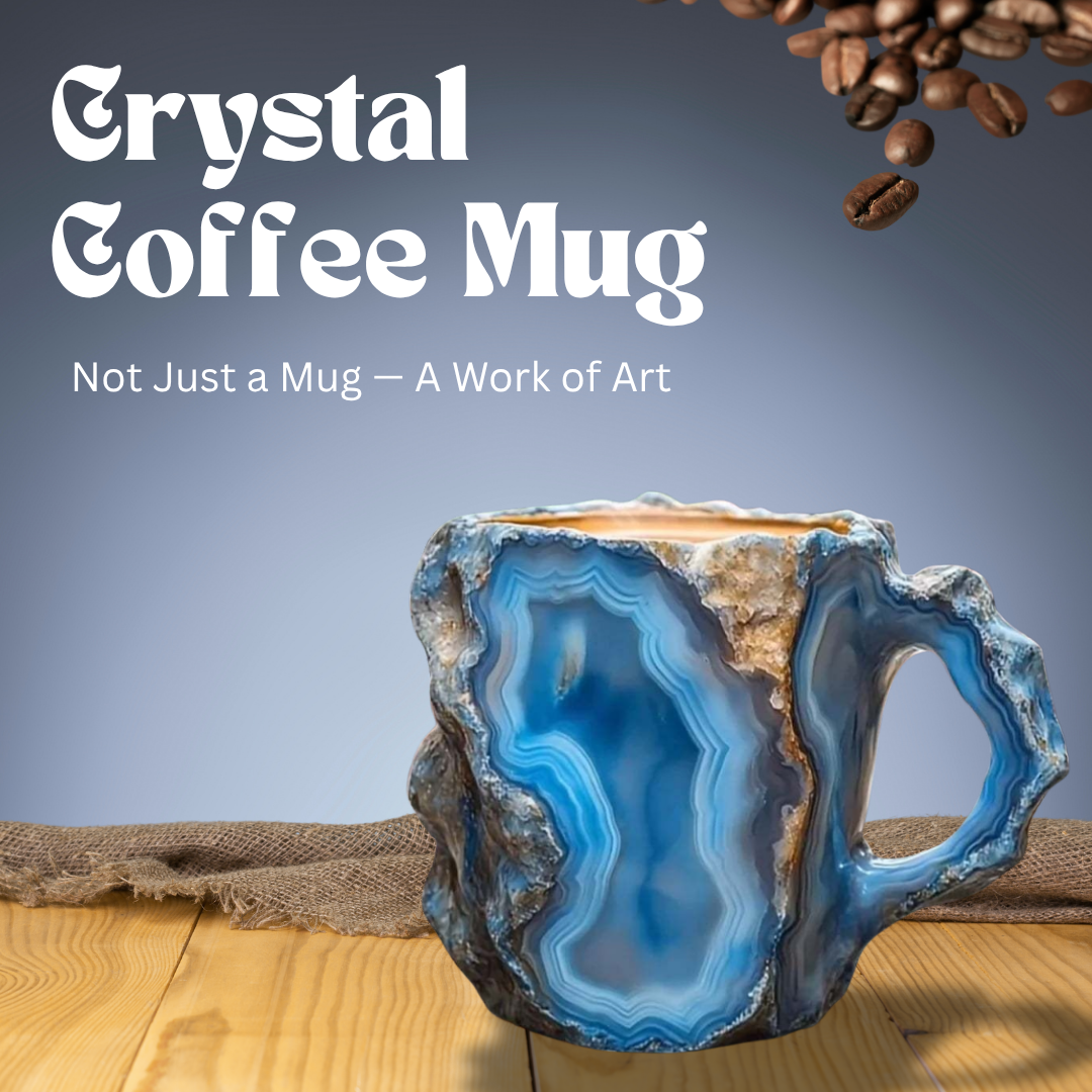 🔥2025 HOT SALE ✨️ New Mineral Crystal Coffee Mugs☕