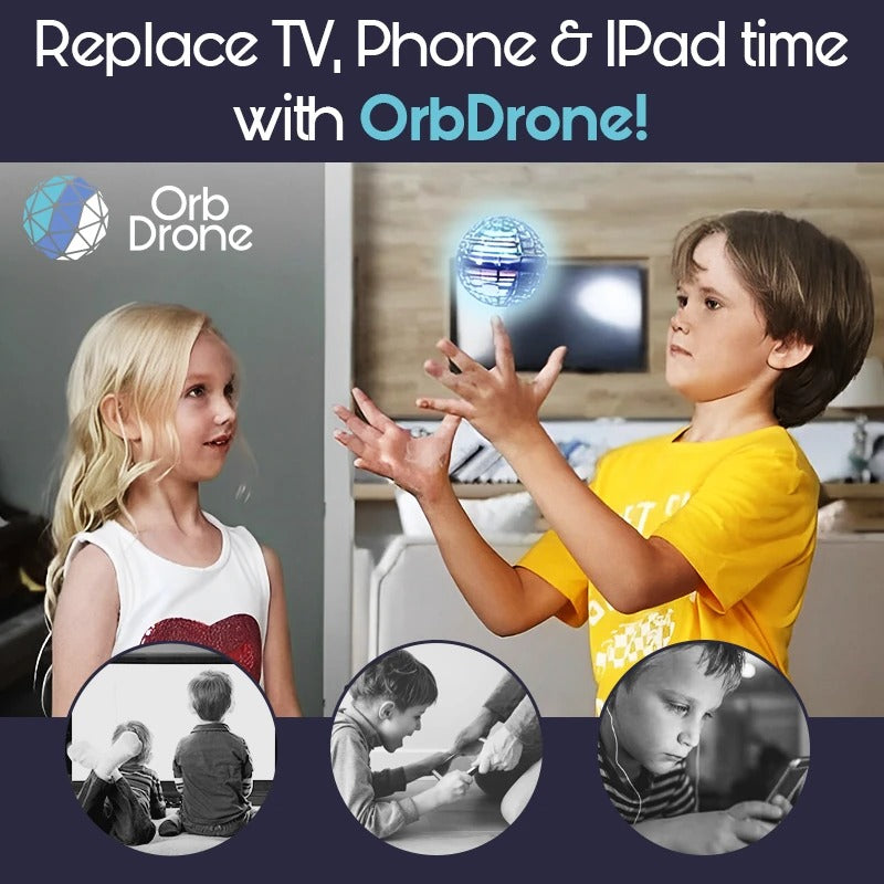 Flying Orb Spinner Drone