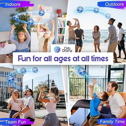 Flying Orb Spinner Drone