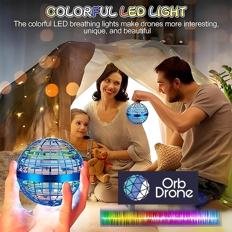 Flying Orb Spinner Drone