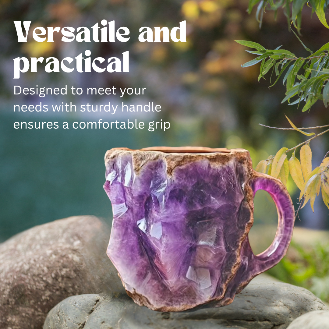 🔥2025 HOT SALE ✨️ New Mineral Crystal Coffee Mugs☕