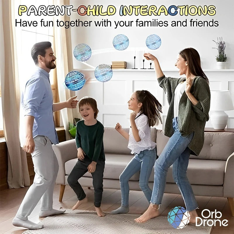 Flying Orb Spinner Drone