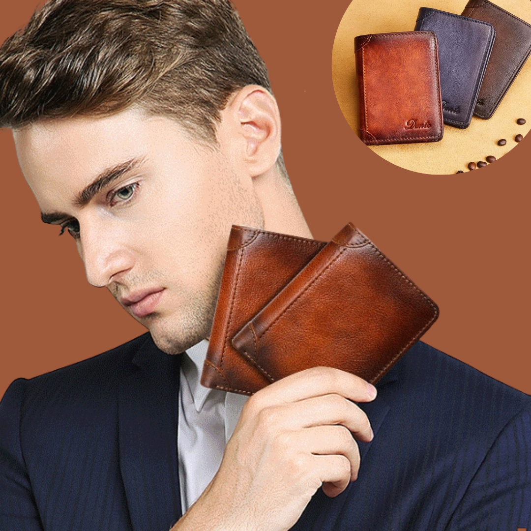 🔥HOT SALE-49% OFF-🔒RFID🔒Genuine Leather Wallet for Men💰
