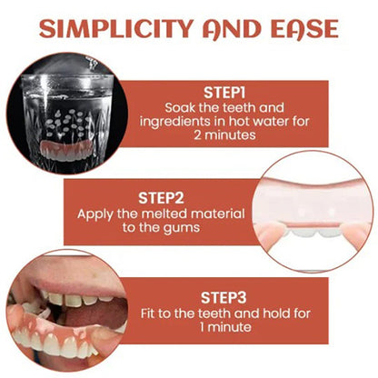 Custom Fit Denture Kit – Easy DIY Solution