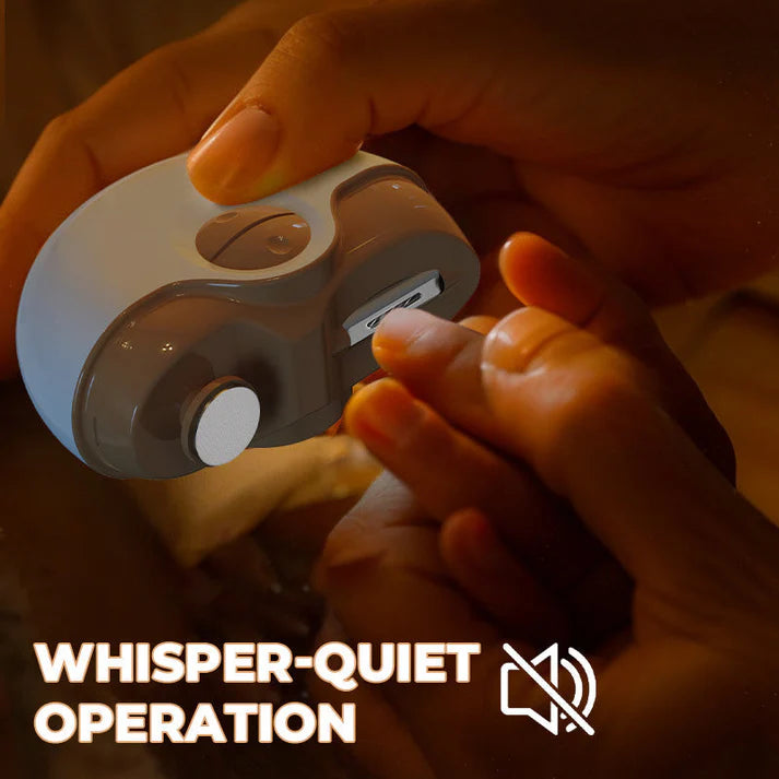 Nail Clippers - 2 in 1 Electric Polishing