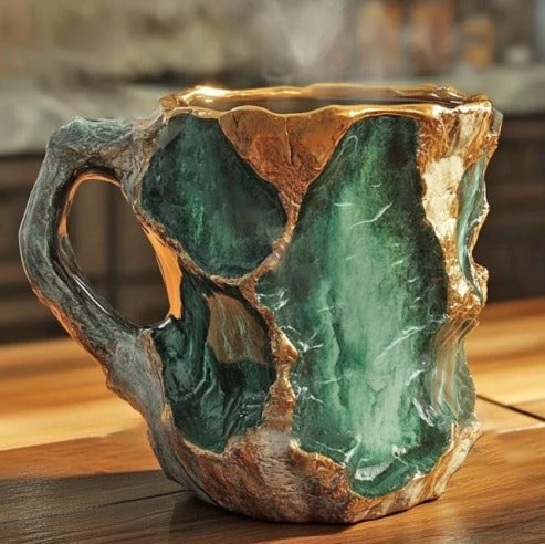 🔥2025 HOT SALE ✨️ New Mineral Crystal Coffee Mugs☕