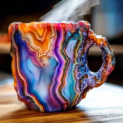 🔥2025 HOT SALE ✨️ New Mineral Crystal Coffee Mugs☕