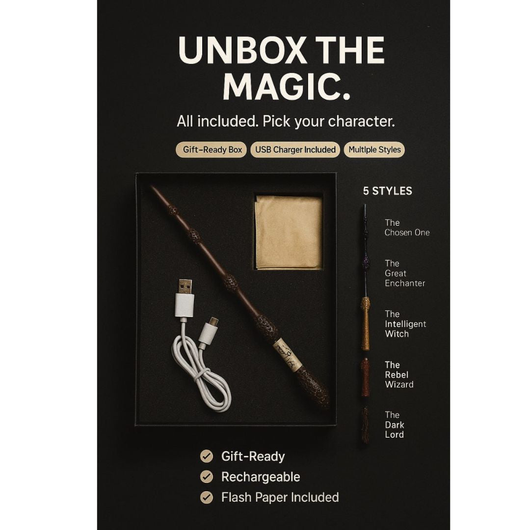 Magic Wand That Casts Spells