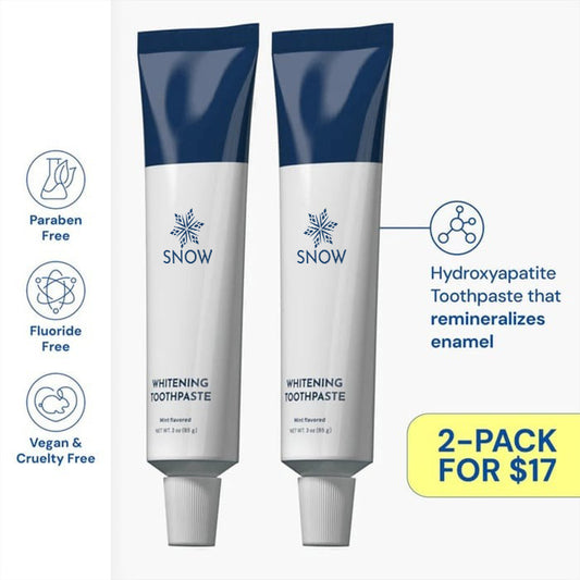 Coconut Oil Toothpaste - Fluoride-Free Hydroxyapatite Teeth Whitening