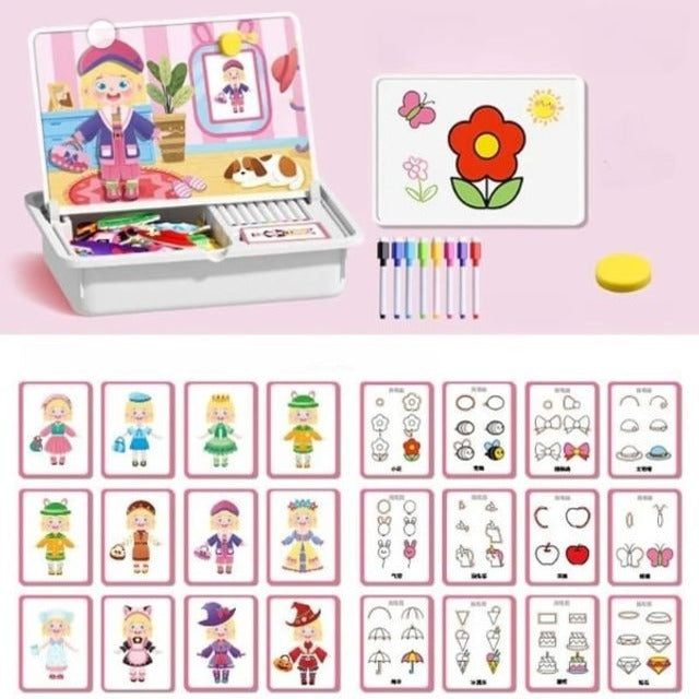 Magnetic Puzzles - Preschool Educational Learning Toy