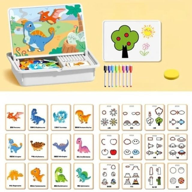 Magnetic Puzzles - Preschool Educational Learning Toy
