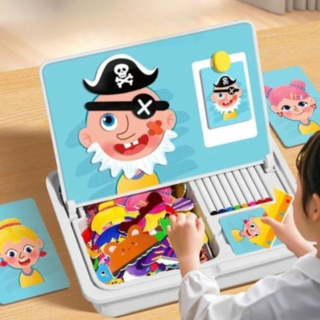 Magnetic Puzzles - Preschool Educational Learning Toy