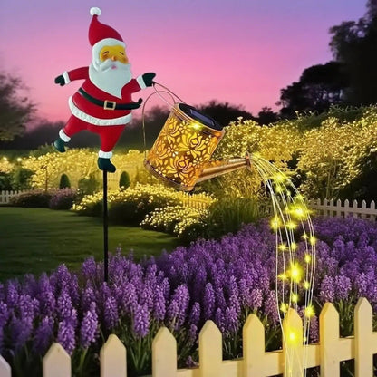 Christmas Solar Kettle Lights - Garden Decorative Lights