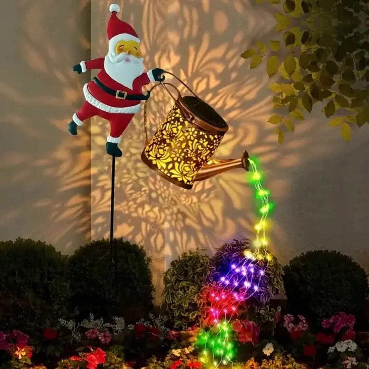 Christmas Solar Kettle Lights - Garden Decorative Lights